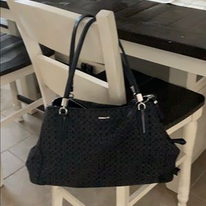 Coach black purse
